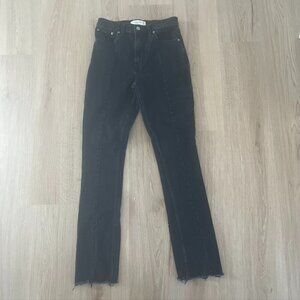 Abercrombie and Fitch Super Skinny Ultra High Rise Jeans, Size 26 /2 Color Black